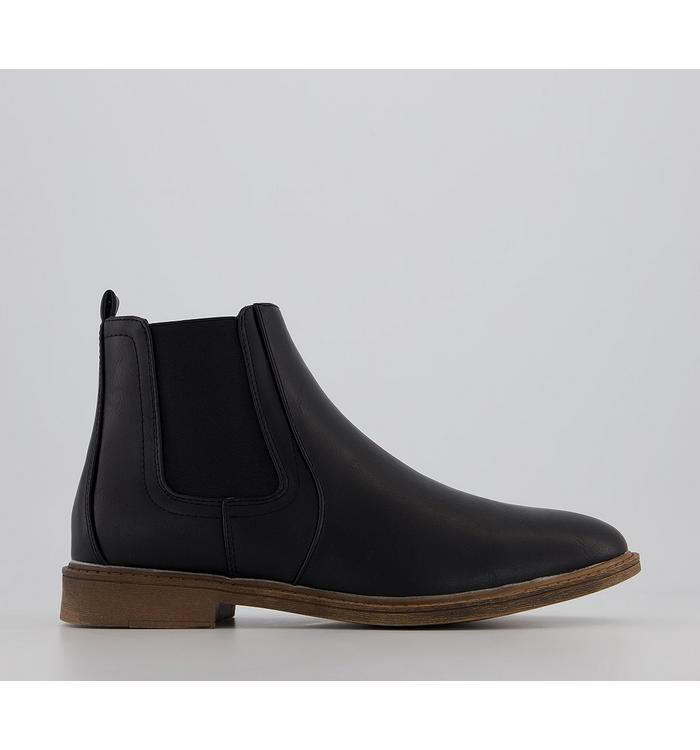 Office Bruce Chelsea Boots Black