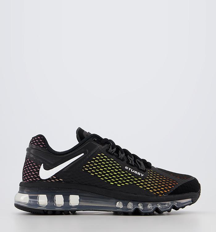 Nike air max 2013 black deals womens