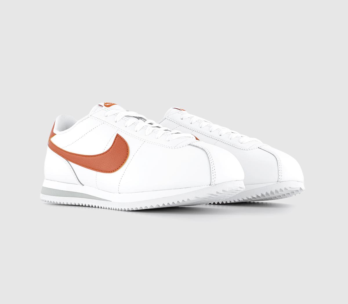 nike cortez trainers white