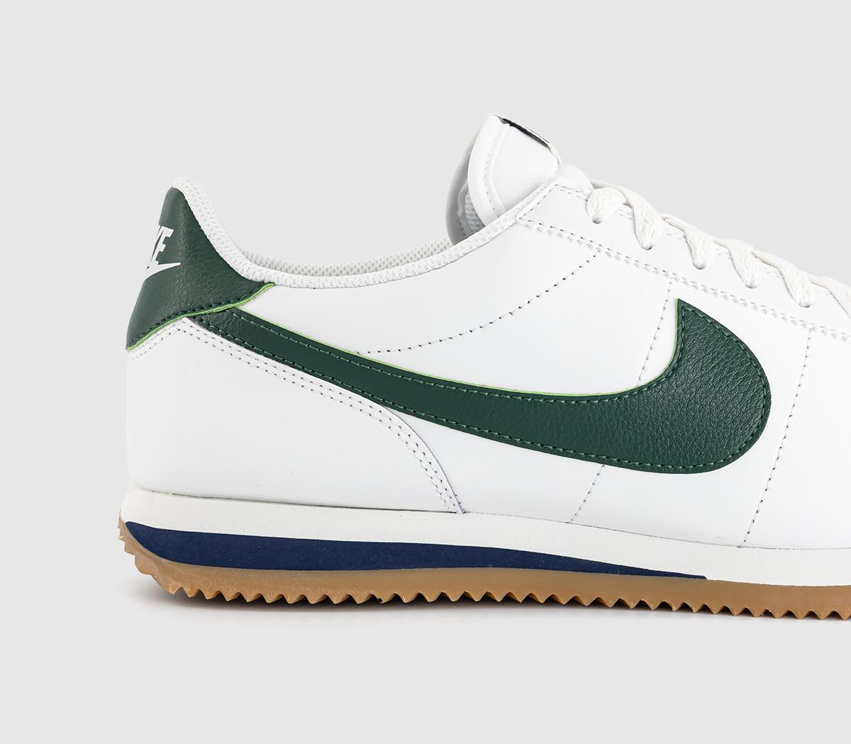 NikeCortez TrainersSummit White Fir Midnight Navy