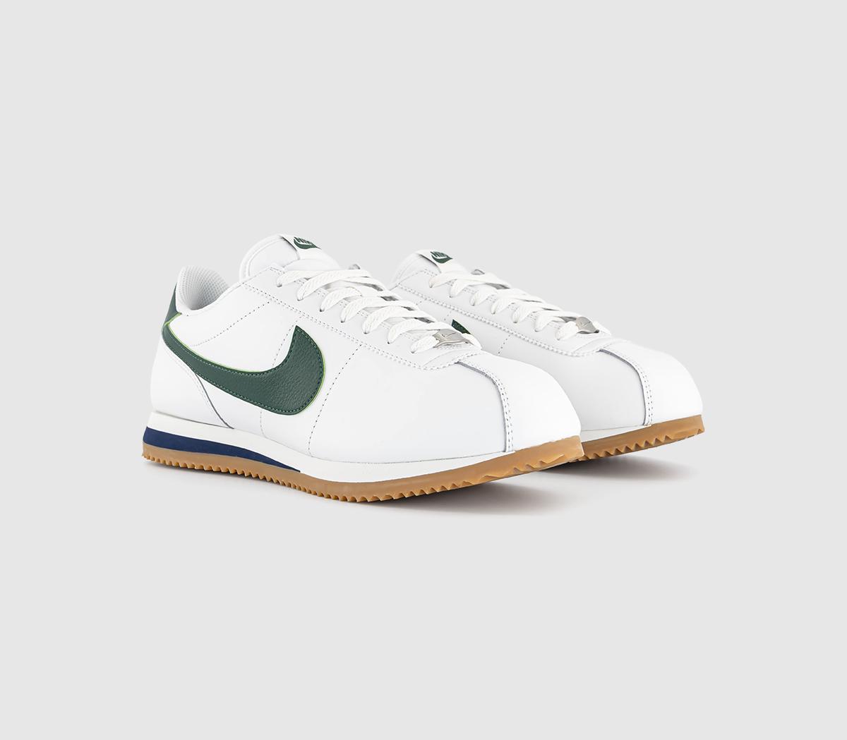 NikeCortez TrainersSummit White Fir Midnight Navy
