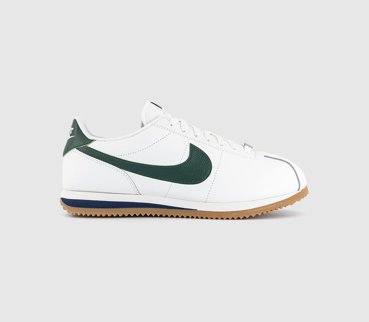 NikeCortez TrainersSummit White Fir Midnight Navy