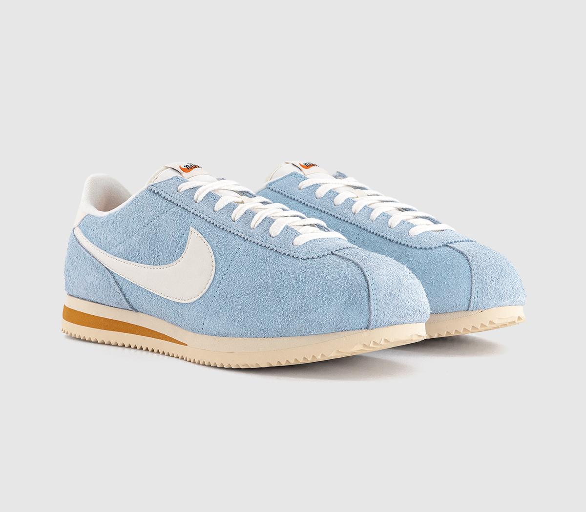 Nike Cortez Trainers Nike Cortez Trainers Psychic Blue Sail Monarch Muslin
