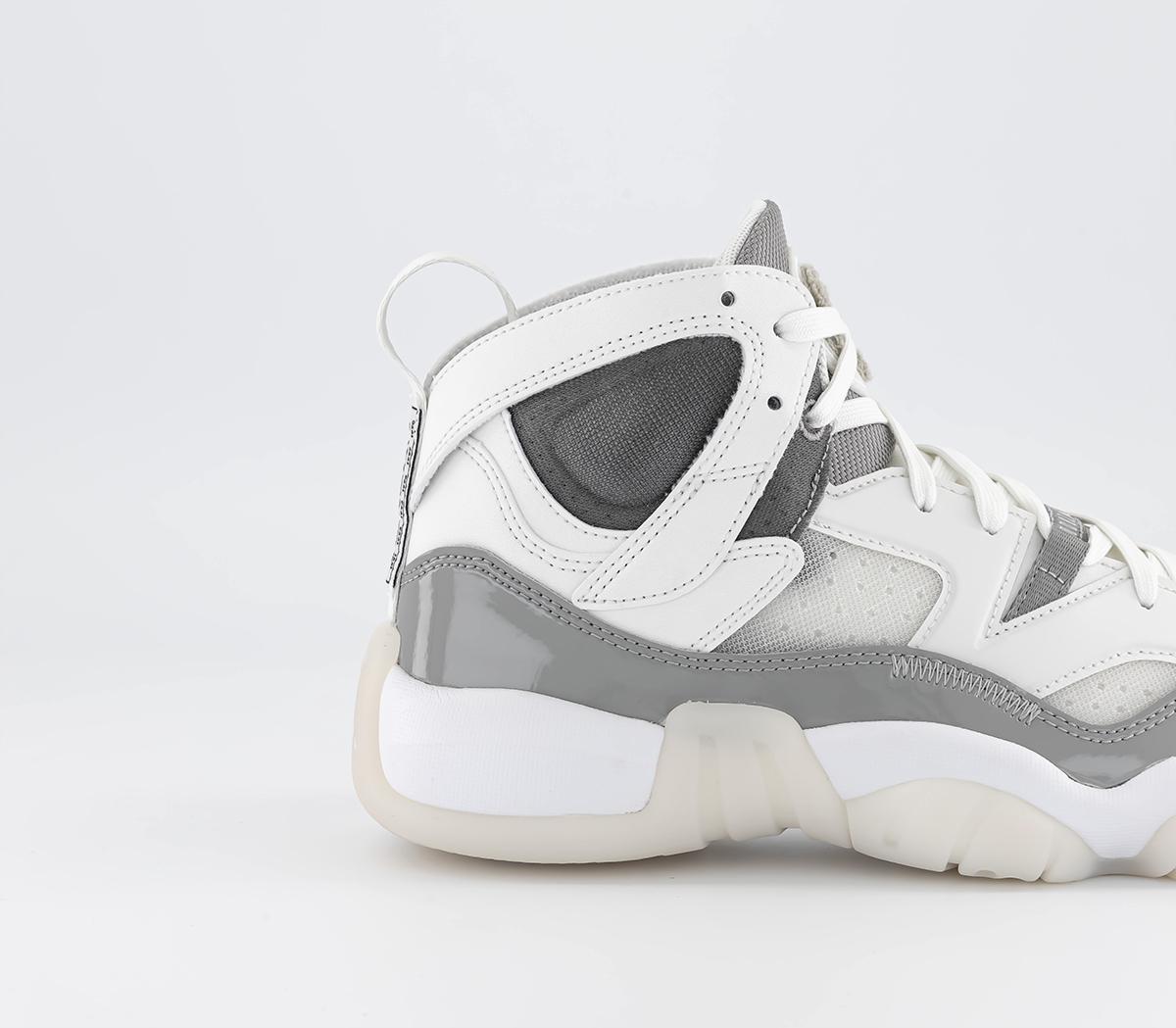 JordanTwo Trey Trainers Medium Grey White Summit White