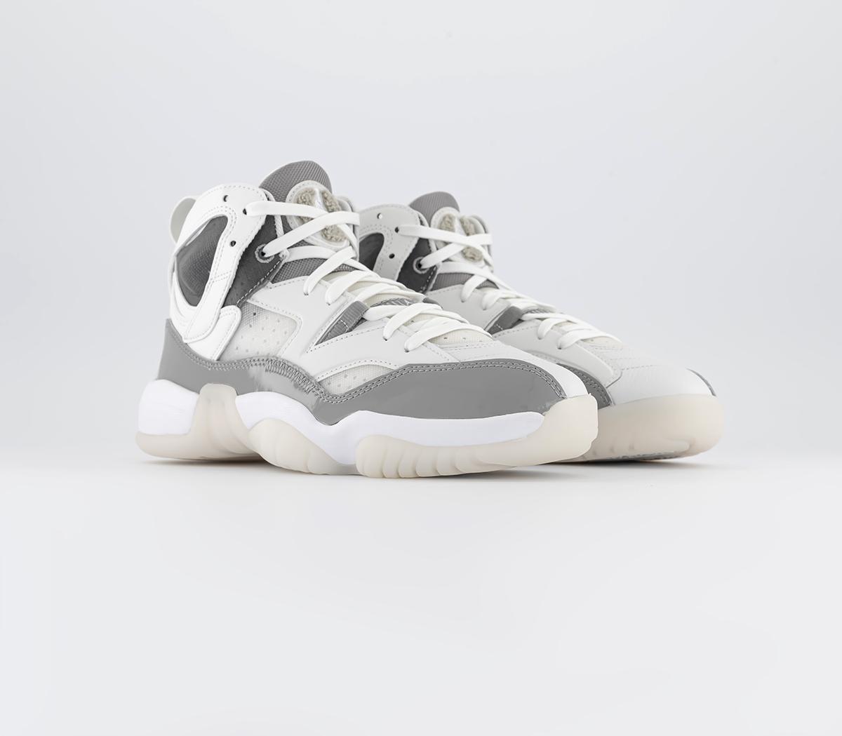 JordanTwo Trey Trainers Medium Grey White Summit White