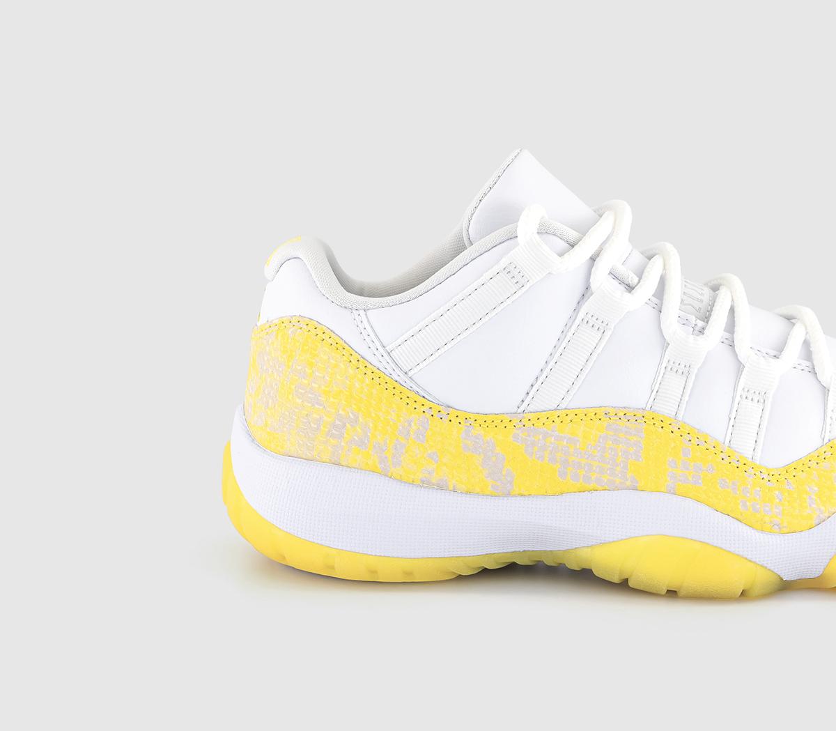 JordanAir Jordan 11 Low Trainers White Tour Yellow White
