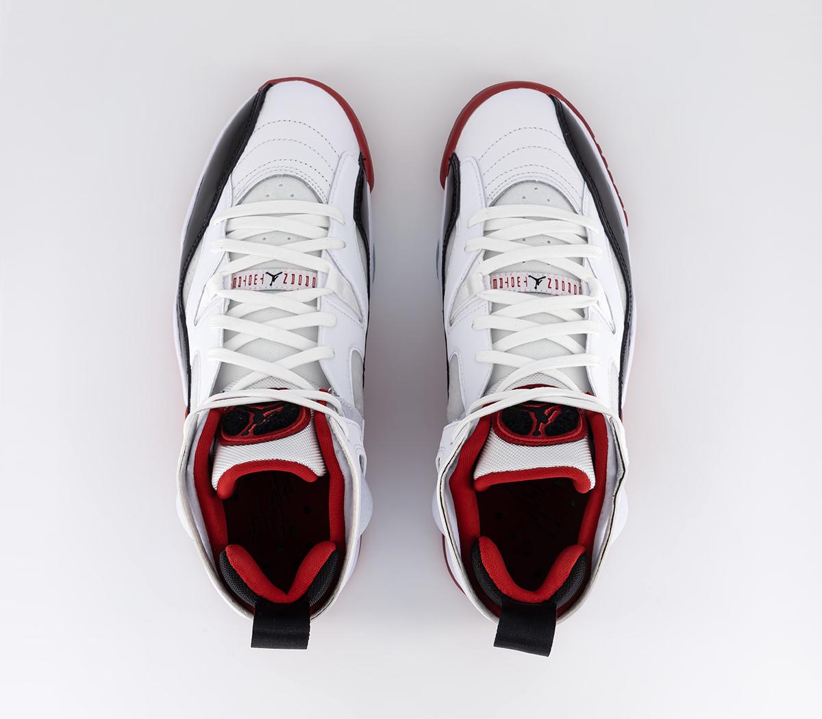 JordanTwo Trey TrainersWhite Black Gym Red