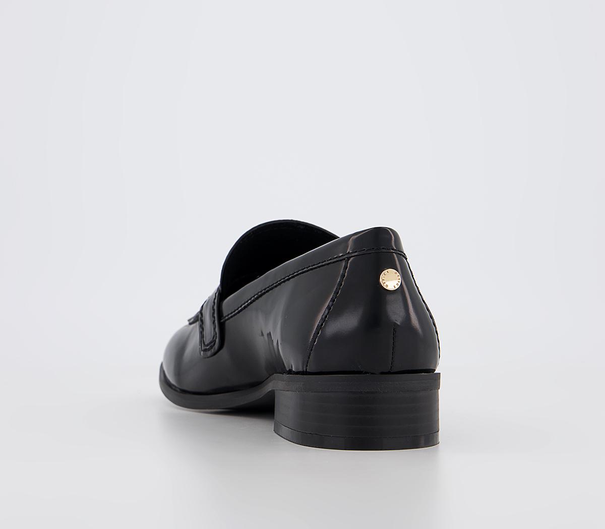 OFFICE Framed Loafers Black Womens Work Shoes