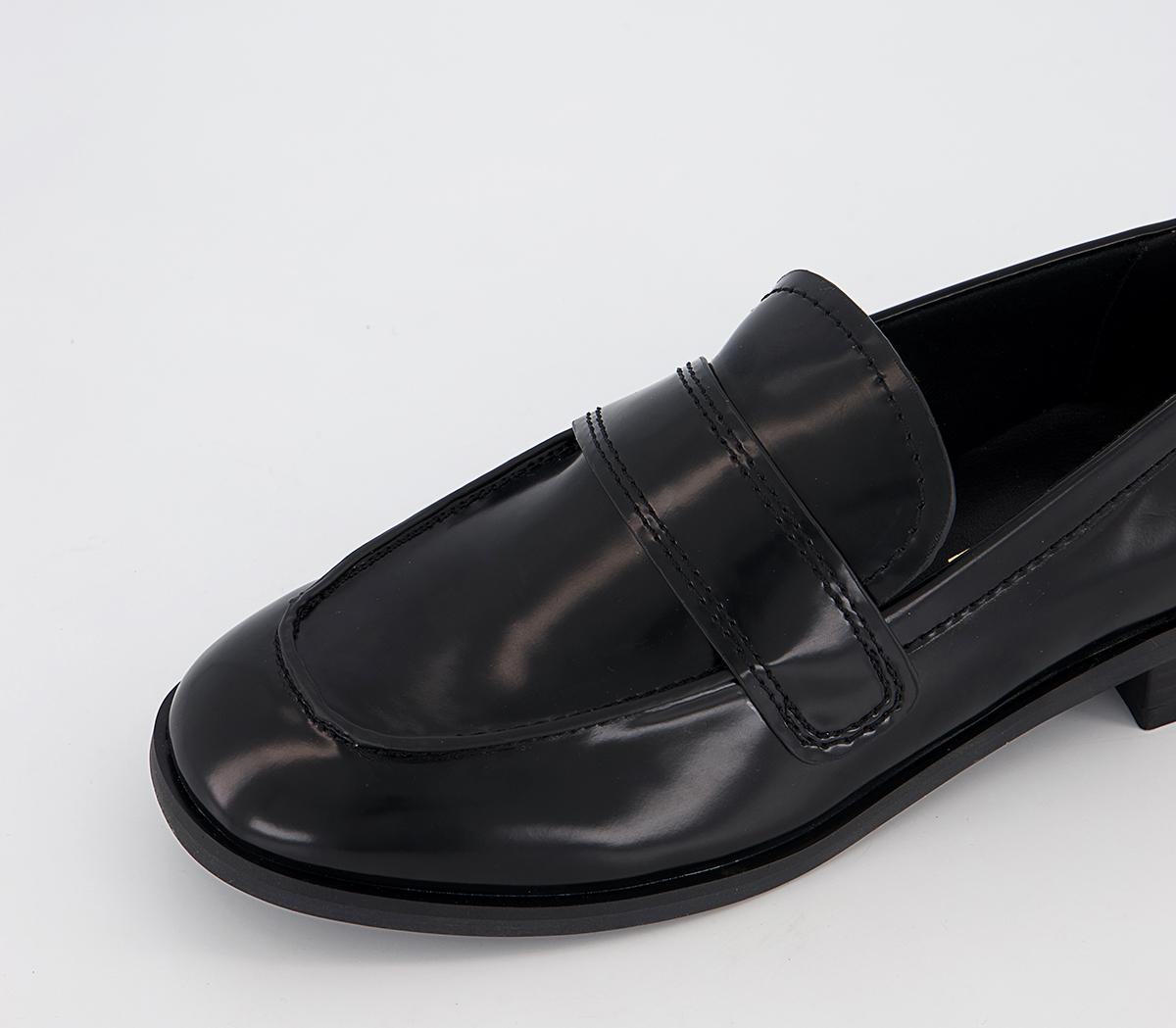 OFFICE Framed Loafers Black - Womens Work Shoes