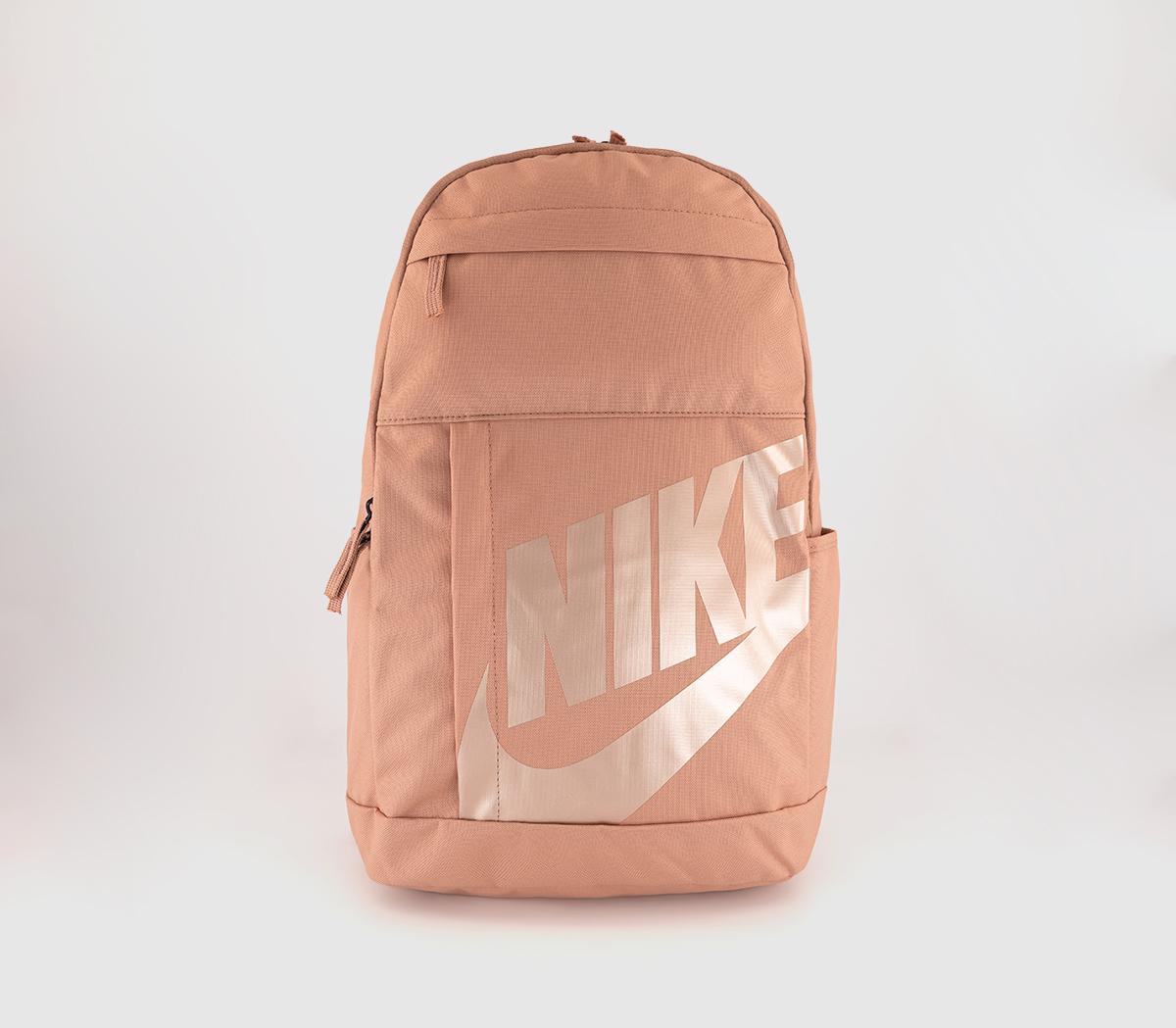 Nike Nike Elemental Backpack 21l Rose Rose Gold Mtlc Red Bronze - Accessories