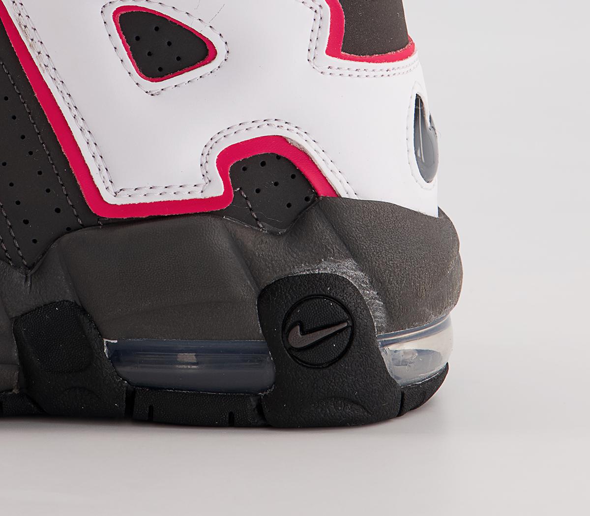 Nike Air More Umtempo Gs Trainers Nike Air More Umtempo Gs Trainers Medium Ash White Black Green Red