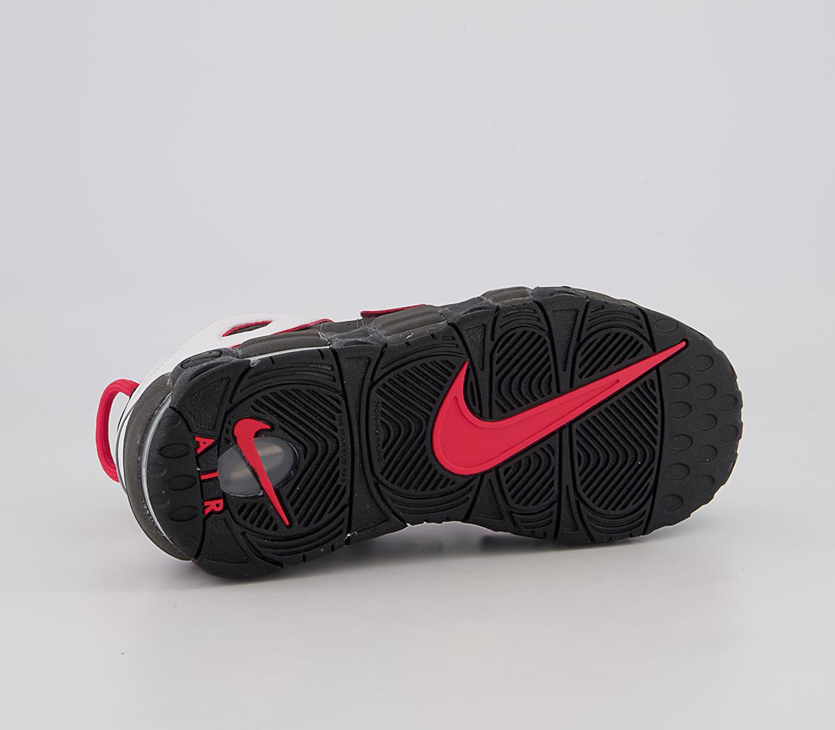 Nike Air More Umtempo Gs Trainers Nike Air More Umtempo Gs Trainers Medium Ash White Black Green Red