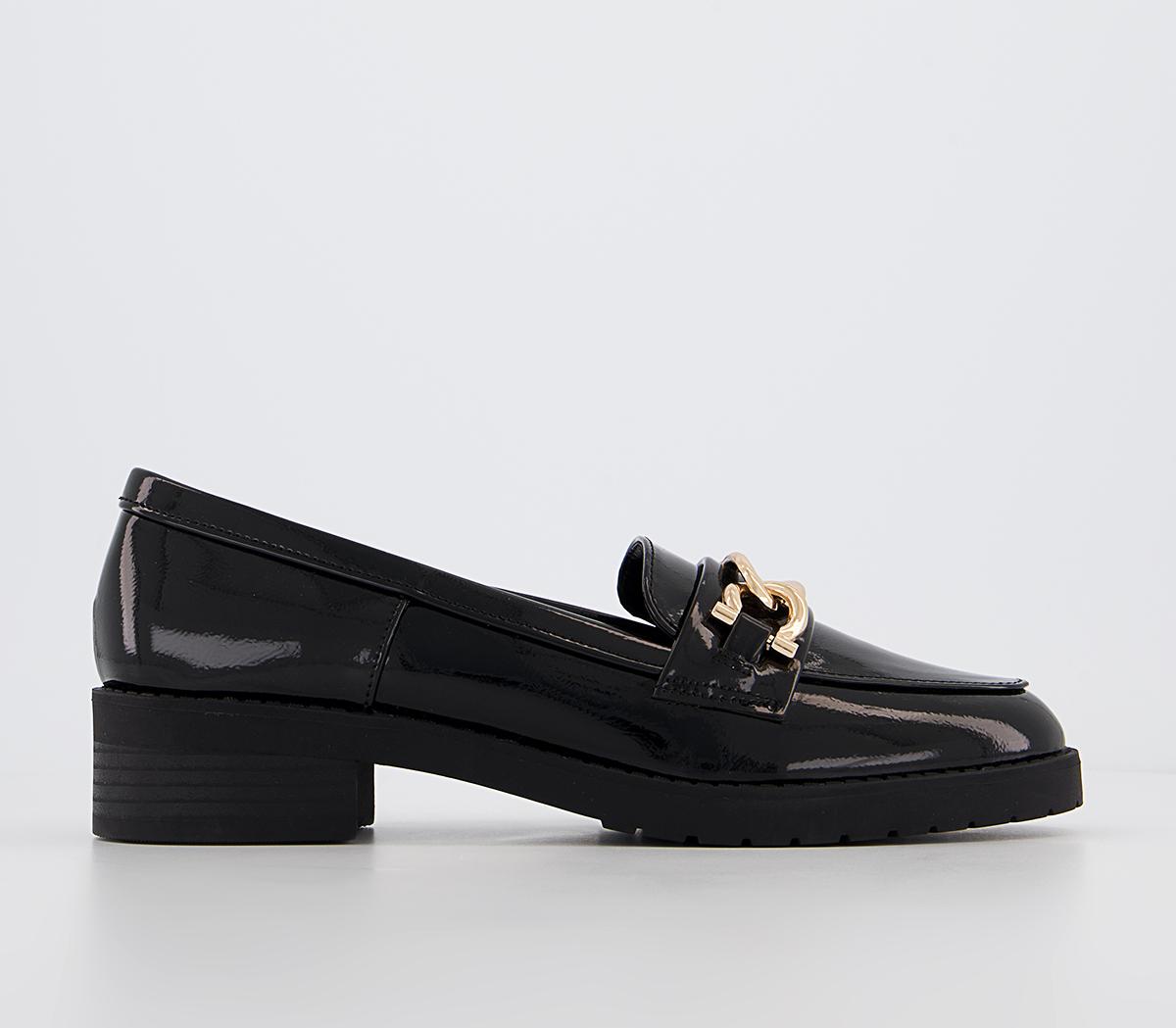 OFFICEFebe Trim Cleat Sole LoafersBlack