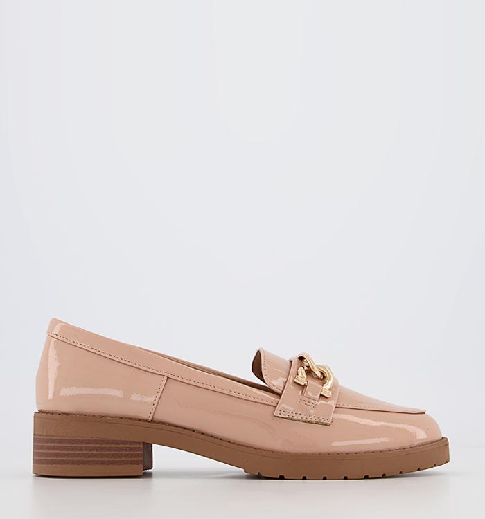 Office Febe Trim Cleat Sole Loafers Nude