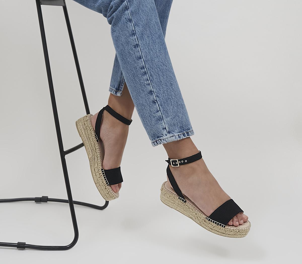 Gaimo for OFFICEBell Sandals Gaimo for OFFICEBell SandalsBlack Canvas