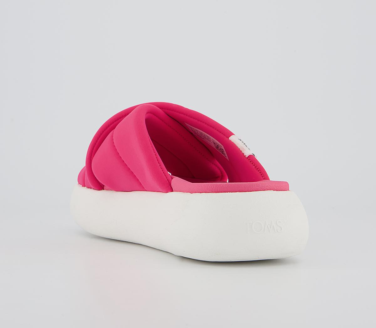 TOMS Mallow Crossover Slides TOMS Mallow Crossover Slides Pink