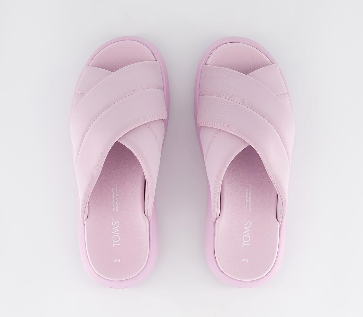 TOMSMallow Crossover SlidesLight Lilac