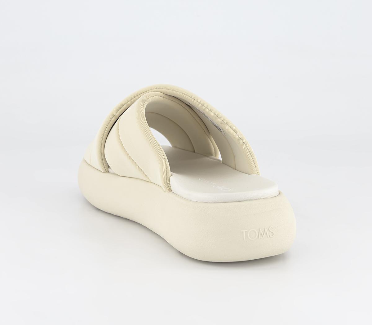 TOMSMallow Crossover SlidesBeige