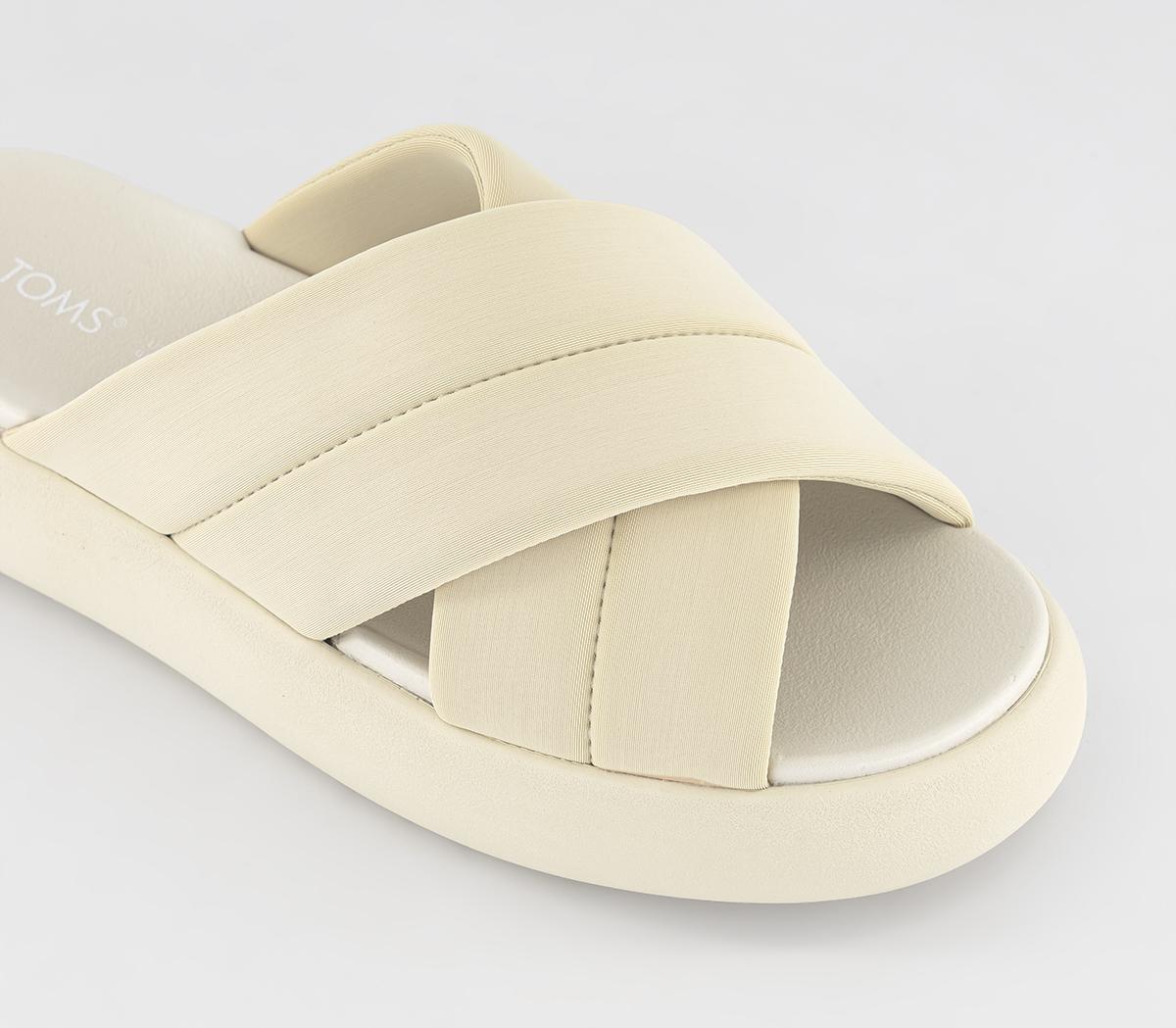 TOMSMallow Crossover SlidesBeige