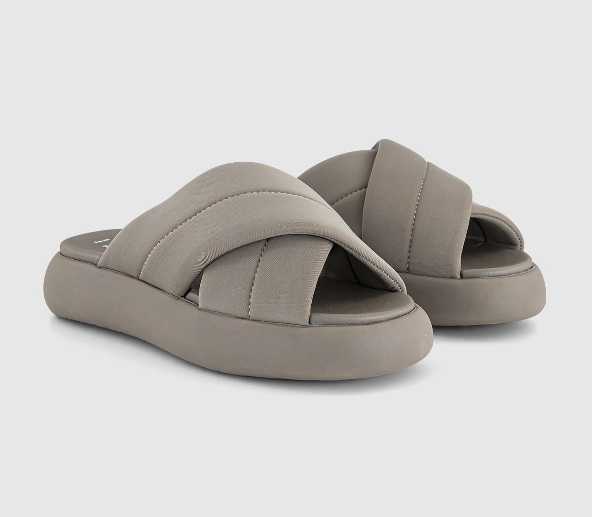 TOMSMallow Crossover SlidesDesert Taupe
