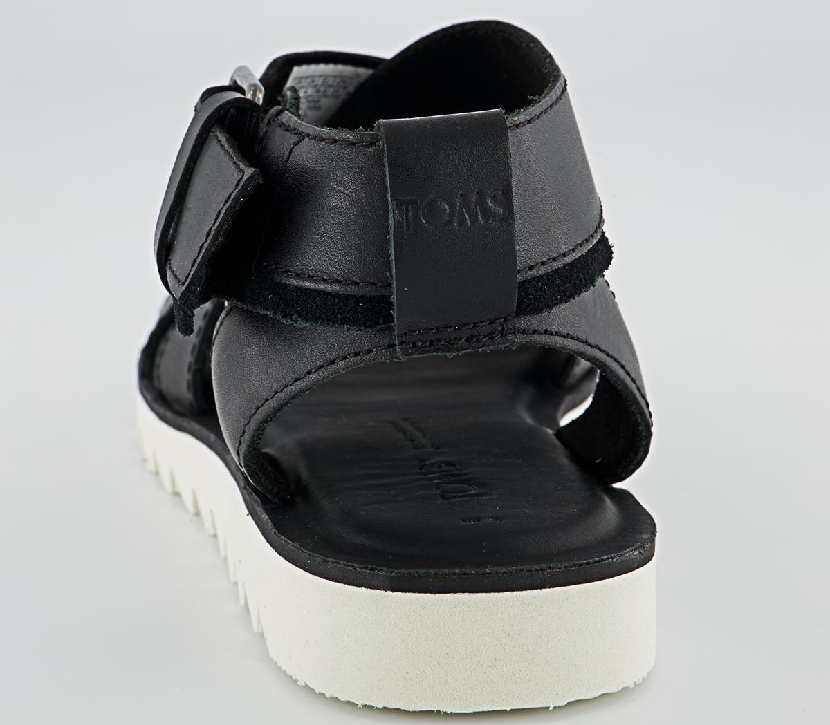 TOMS Sidney Tread Sandals TOMS Sidney Tread Sandals Black