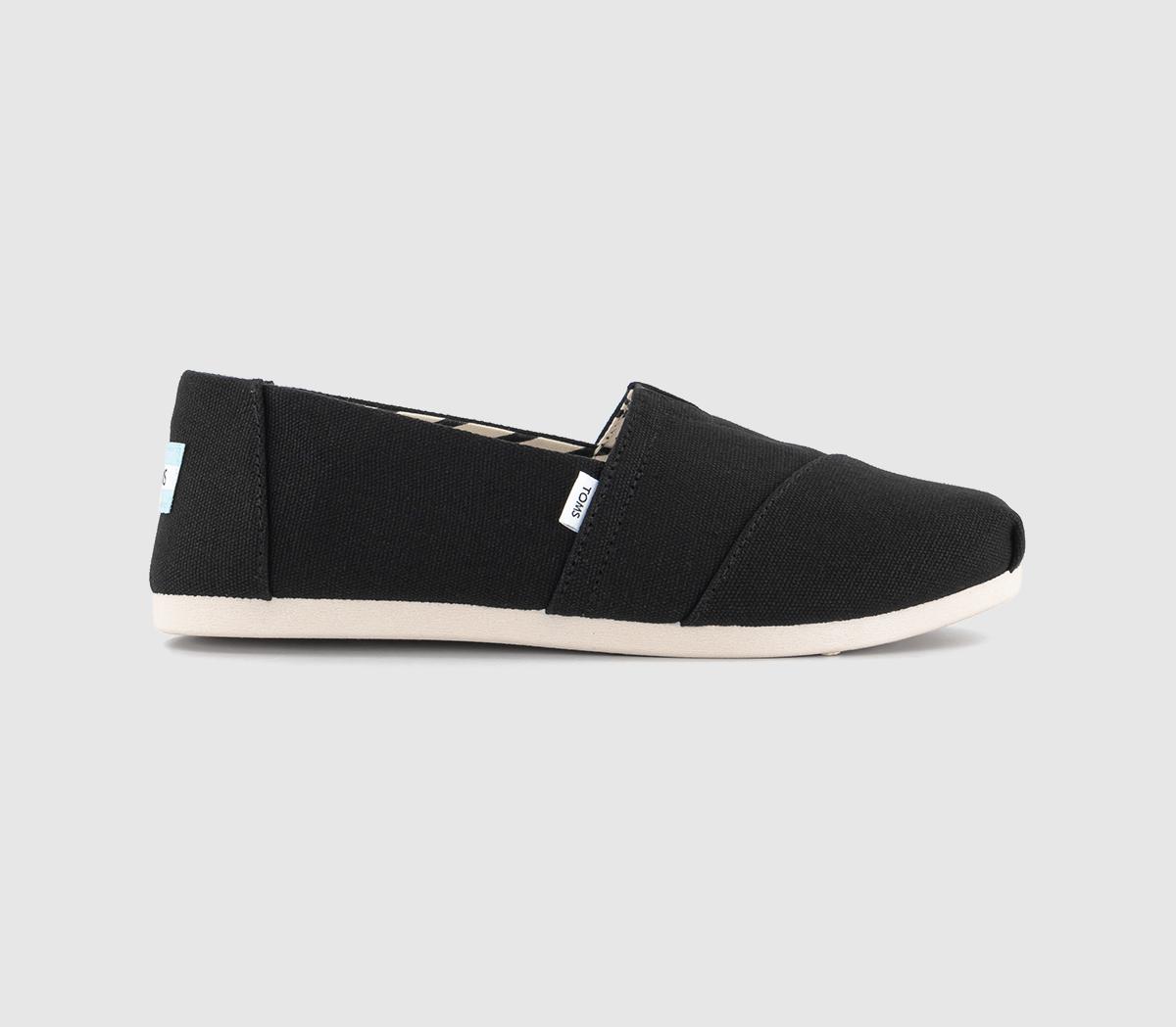 All black outlet womens toms