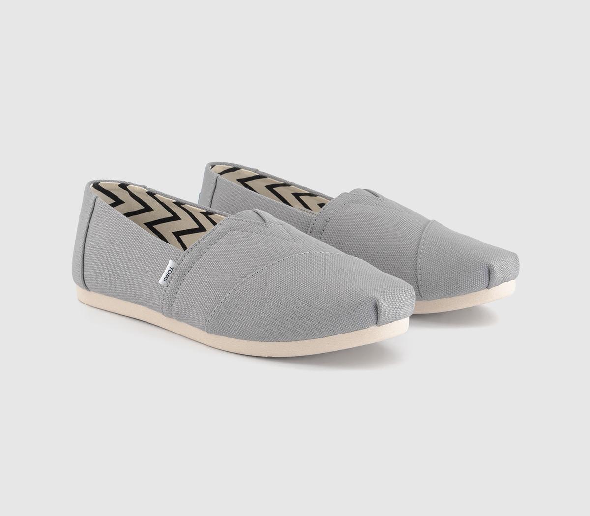TOMSAlpargata Slip OnsDrizzle Grey