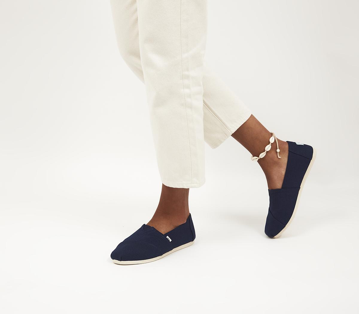 TOMSAlpargata Slip Ons Navy