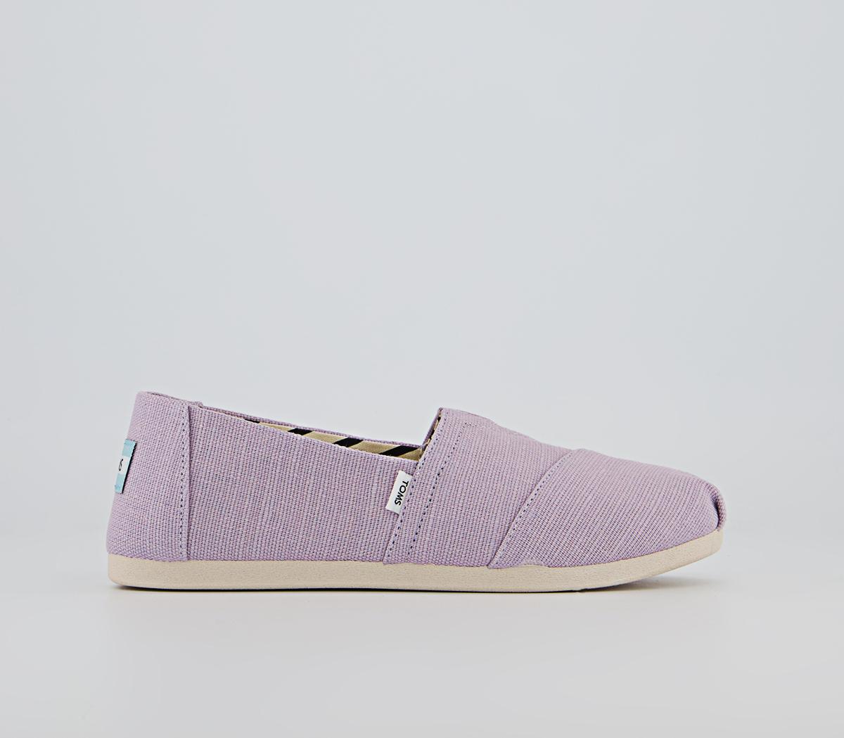 TOMS Alpargata Slip Ons TOMS Alpargata Slip Ons Light Orchid