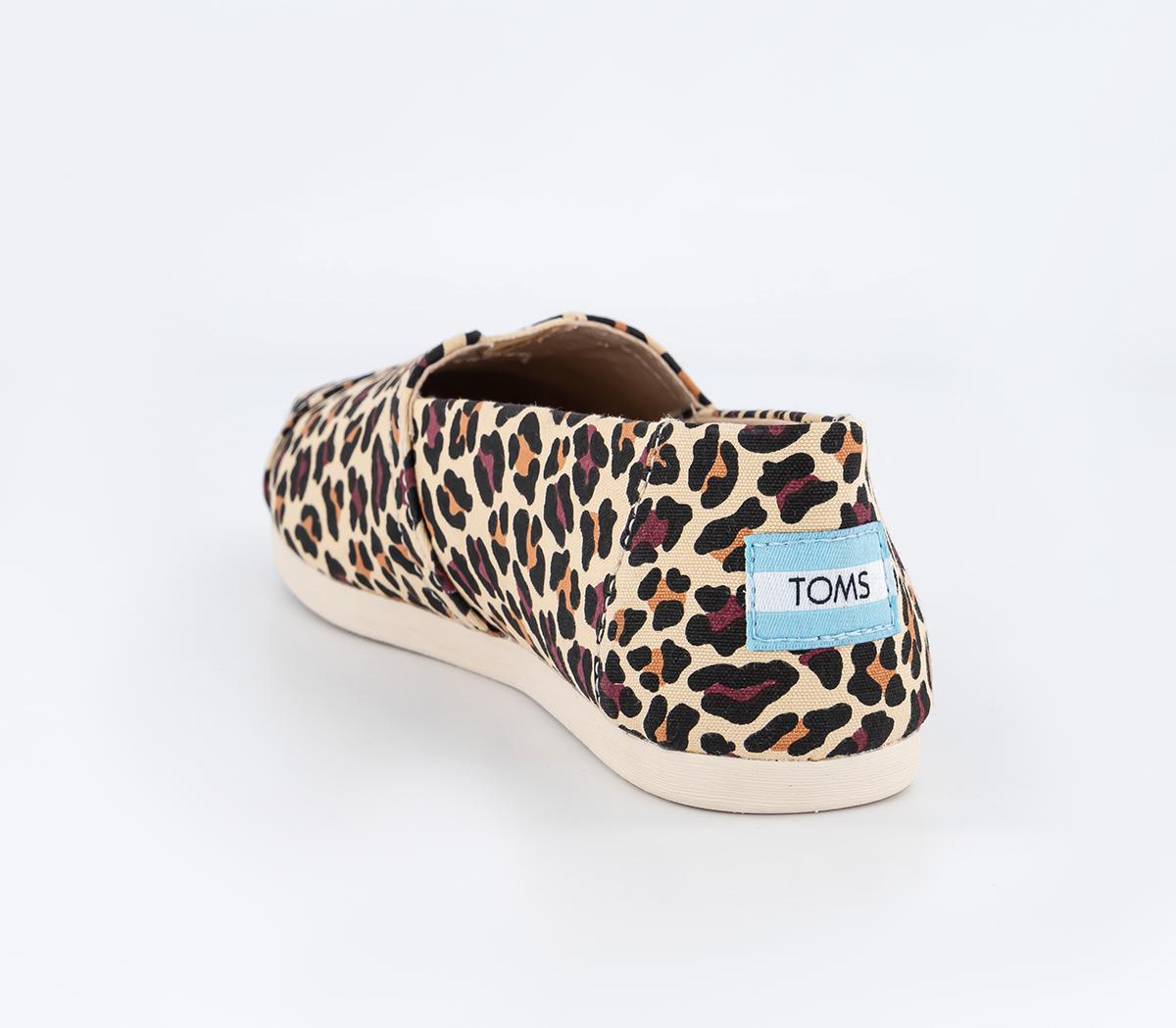 TOMSAlpargata Slip Ons Leopard Animal Print