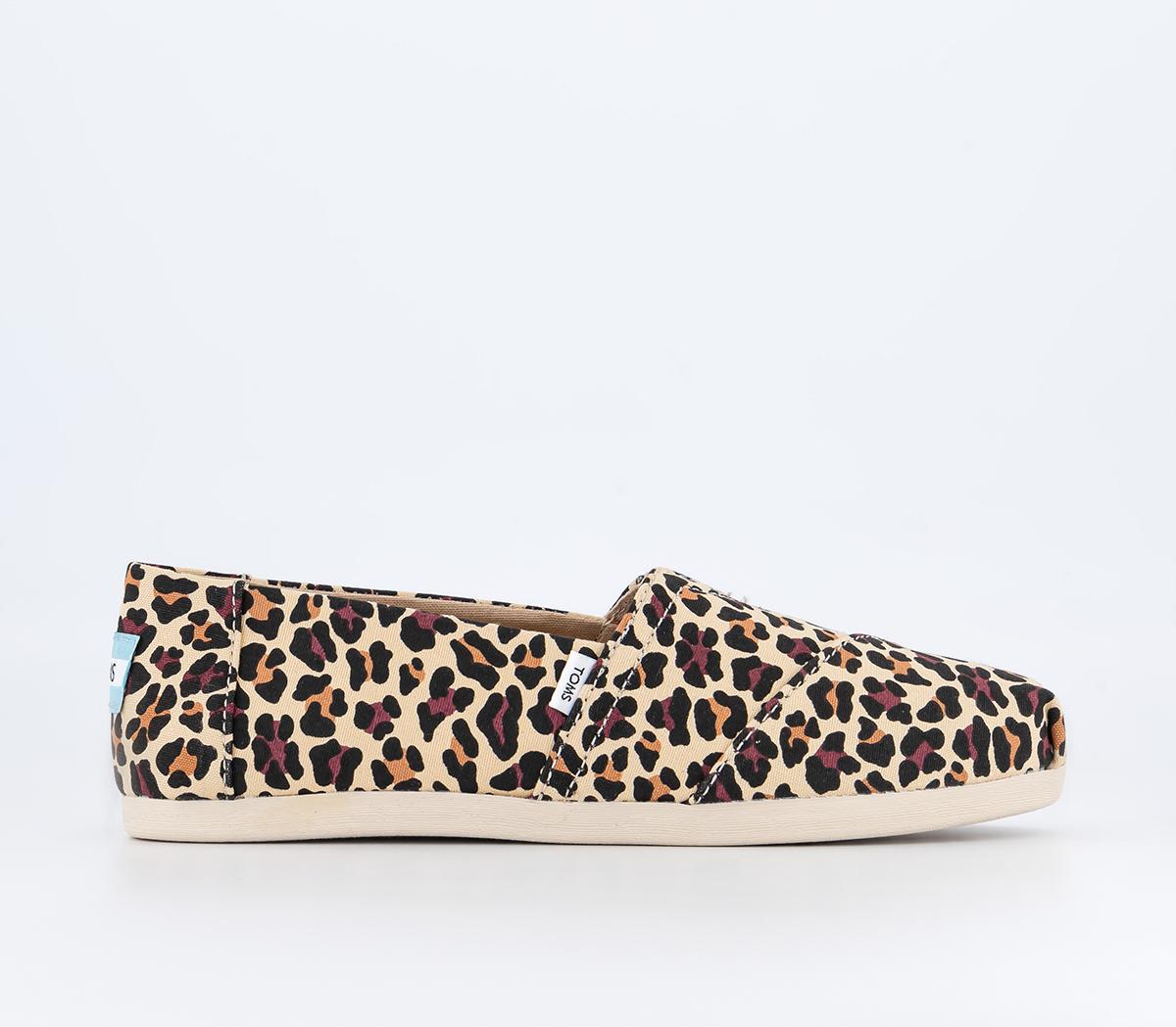 Toms shoes hot sale leopard print