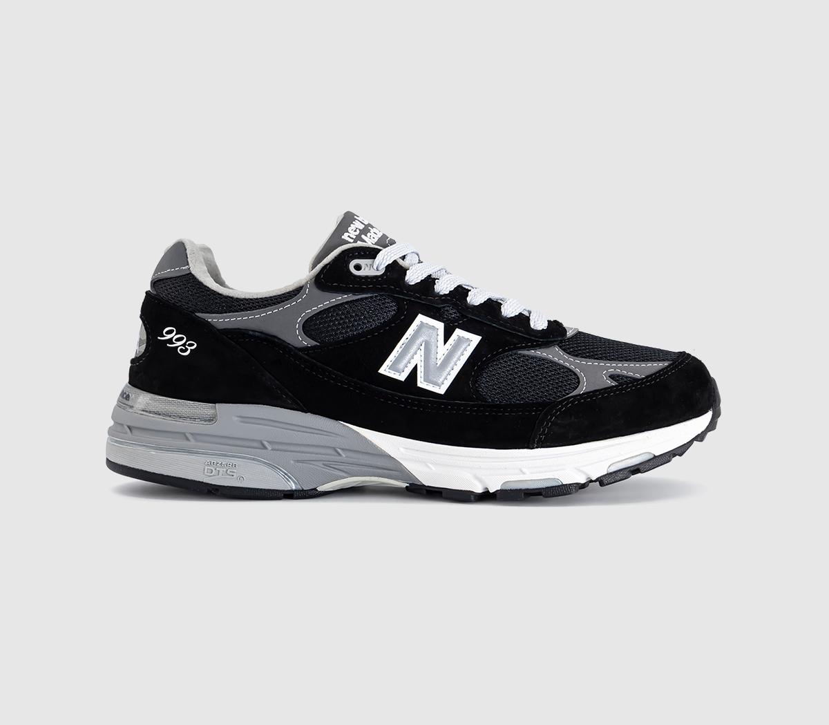 New Balance 993 Trainers White Black in  Size 7.5, Offspring