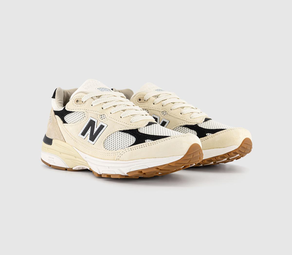 New Balance993 'Made in USA' TrainersSea Salt Black