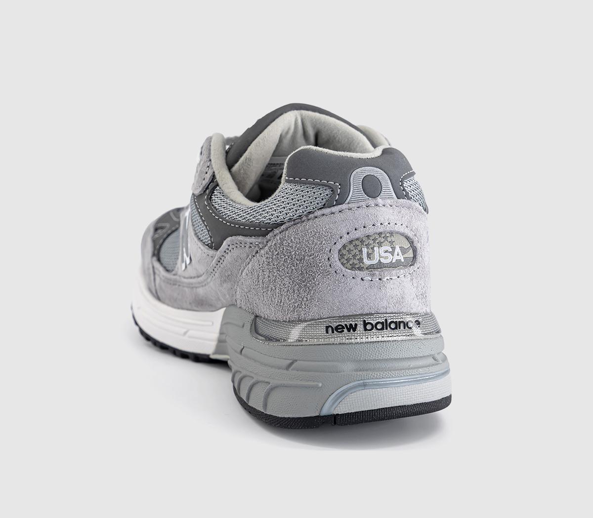New Balance993 'Made in USA' TrainersGrey Grey