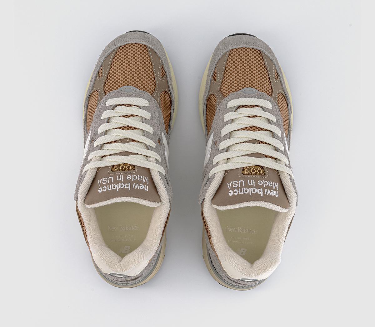 New Balance993 'Made in USA' TrainersShadow Grey Driftwood