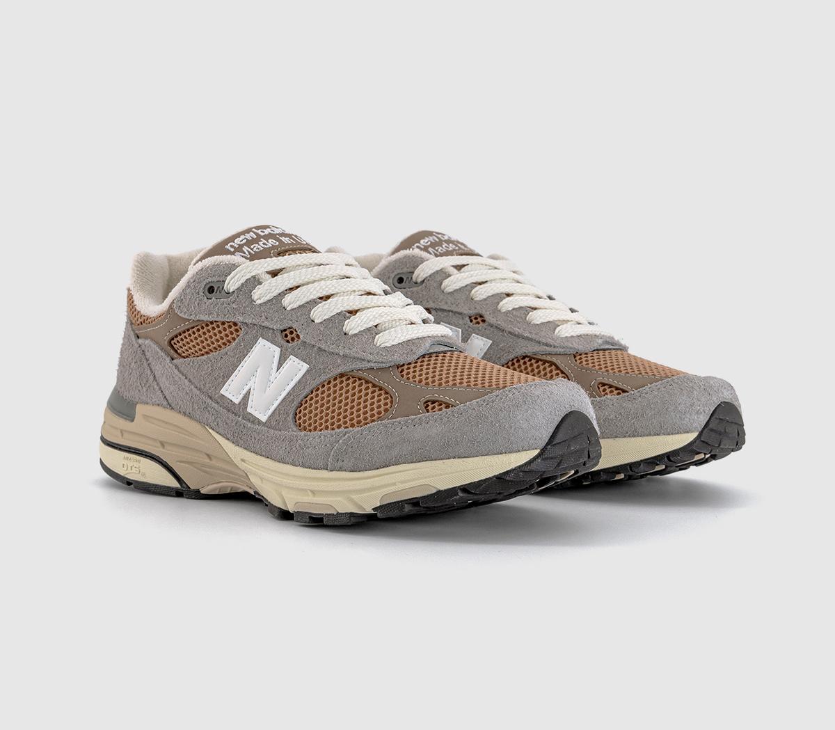 New Balance993 'Made in USA' TrainersShadow Grey Driftwood