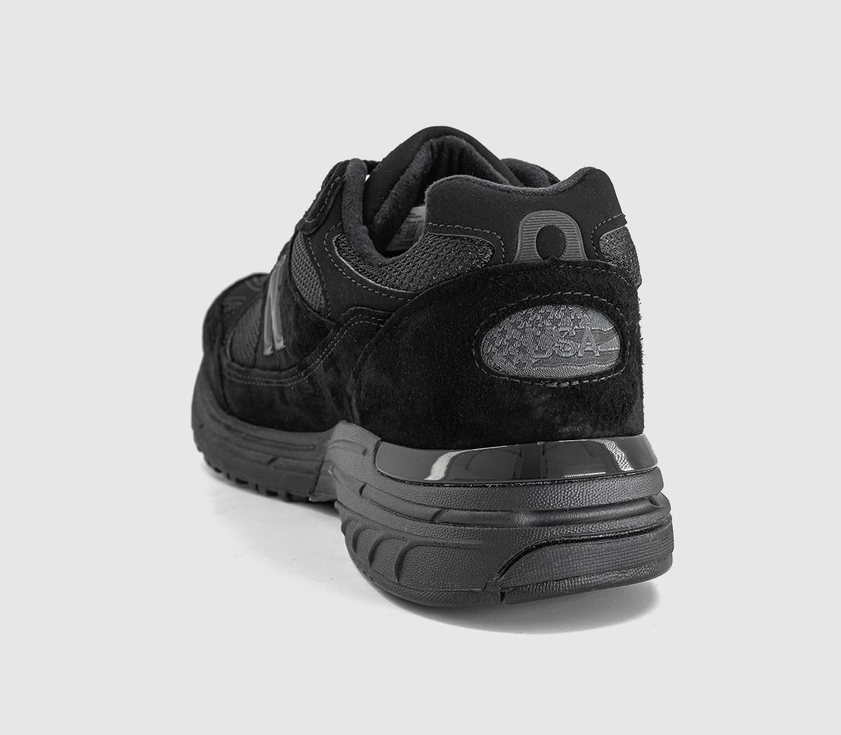New Balance993 'Made in USA' TrainersTriple Black