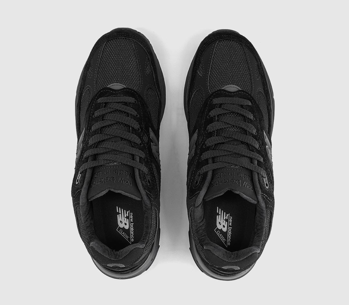 New Balance993 'Made in USA' TrainersTriple Black