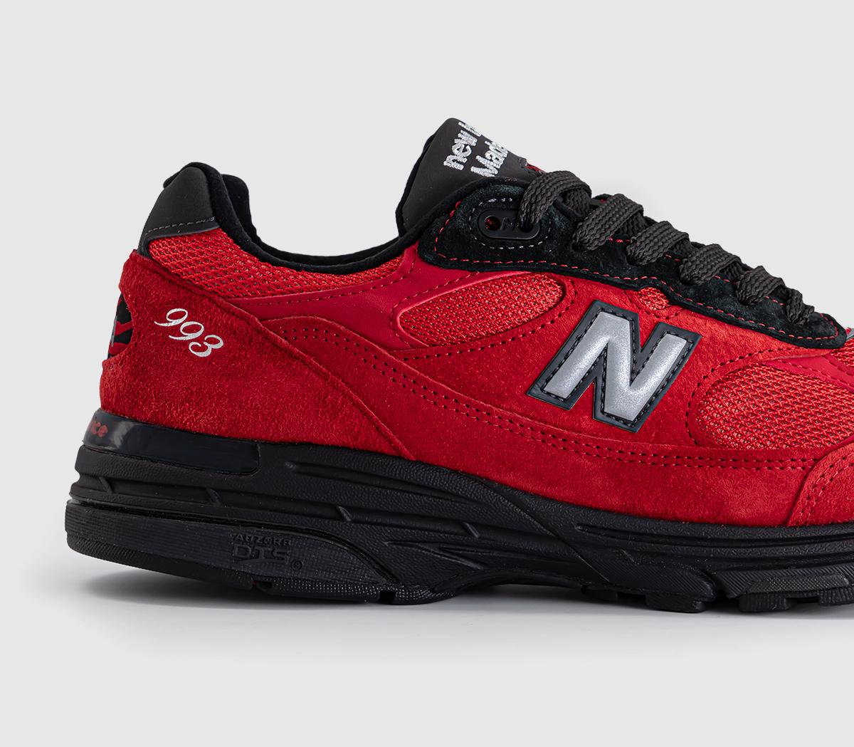 New Balance993 'Made in USA' TrainersTeam Red