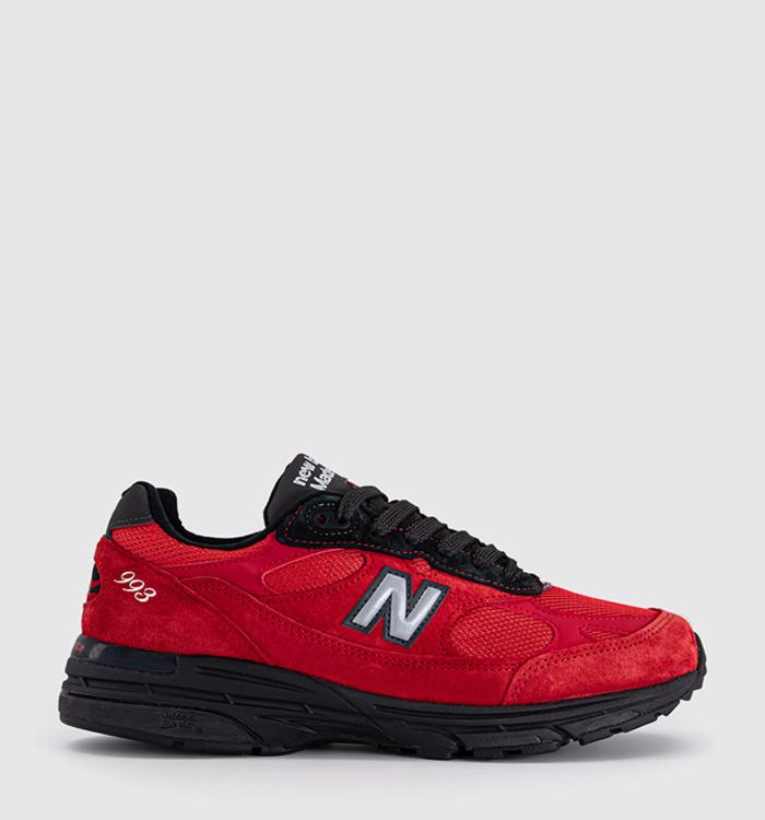 New Balance 993 'Made in USA' Trainers Team Red