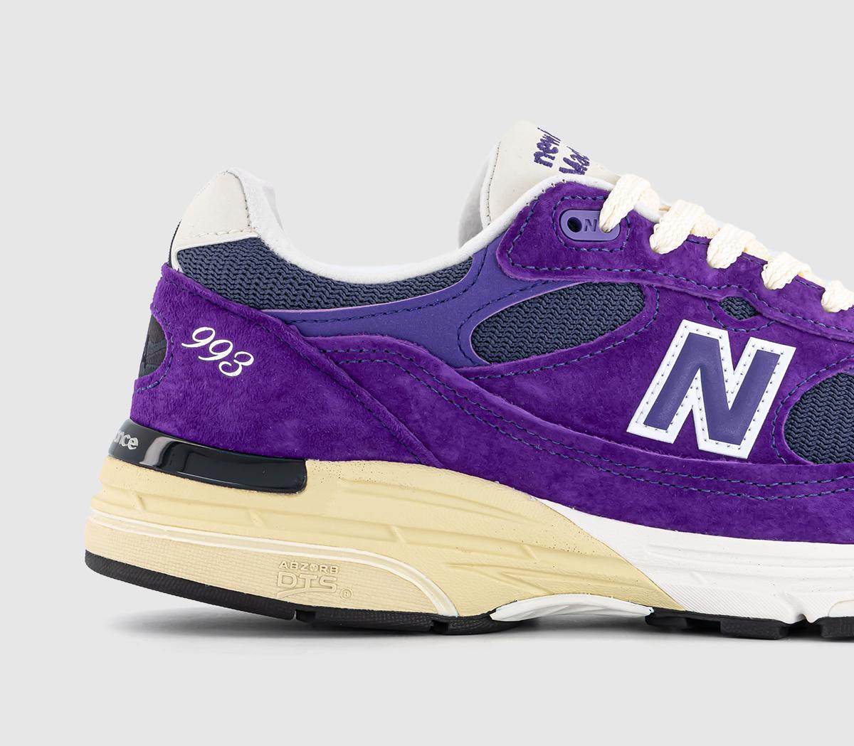 New Balance 993 'Made in USA' Trainers Purple Dark Mercury