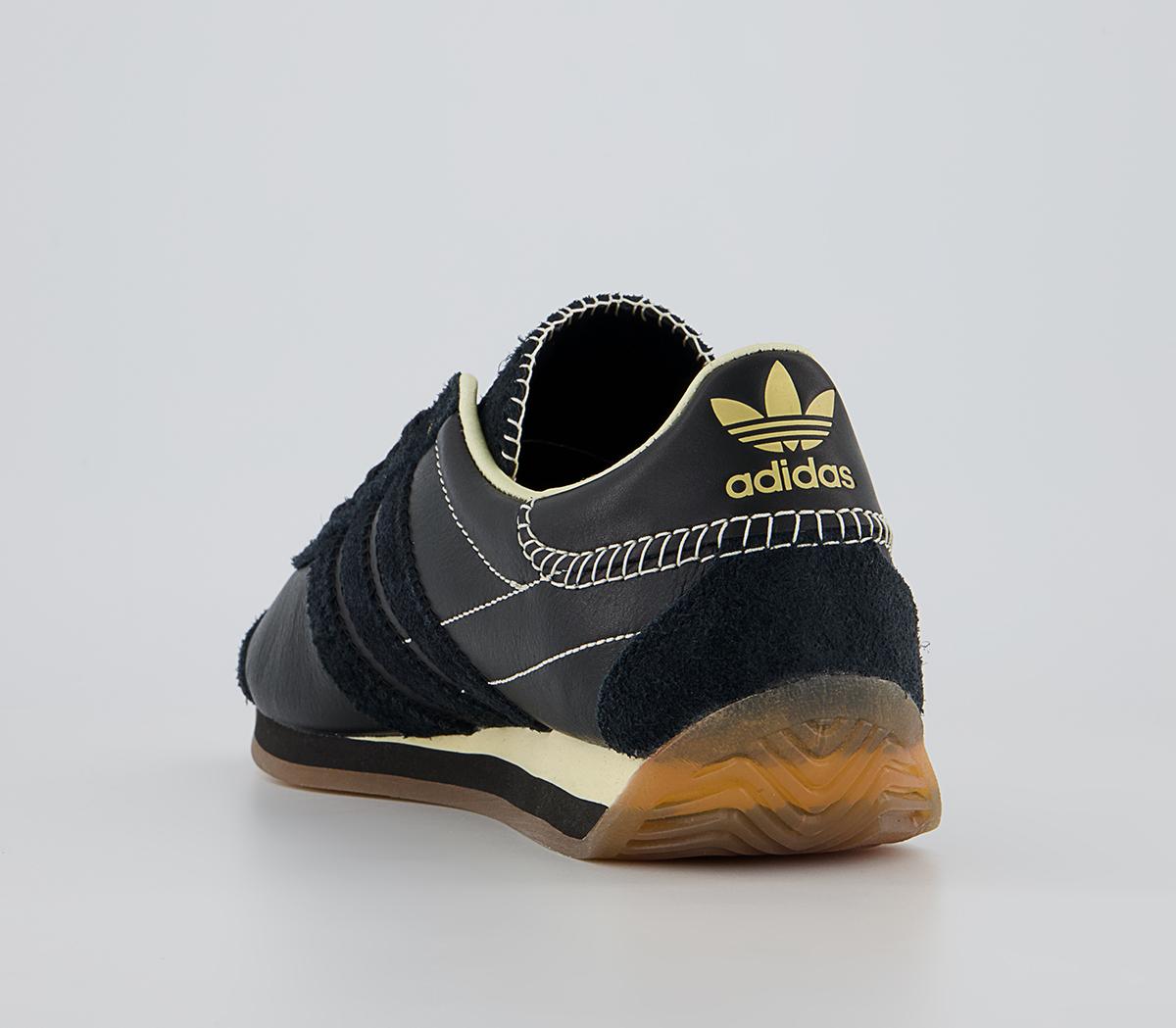 adidas Consortium Wb Country Trainers adidas Consortium Wb Country Trainers Core Black Core Black Easy Yellow
