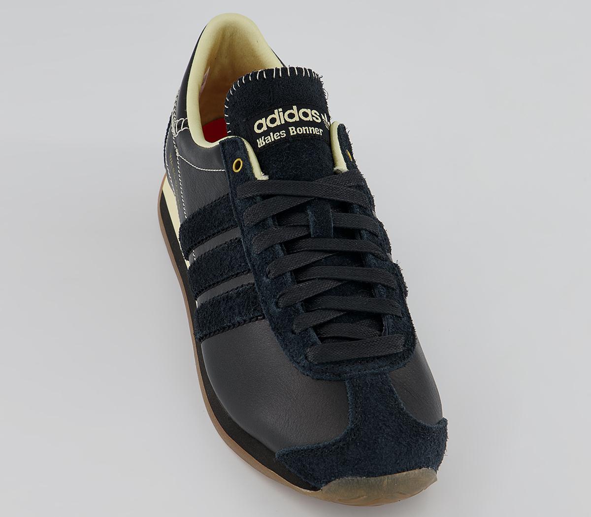 adidas Consortium Wb Country Trainers adidas Consortium Wb Country Trainers Core Black Core Black Easy Yellow