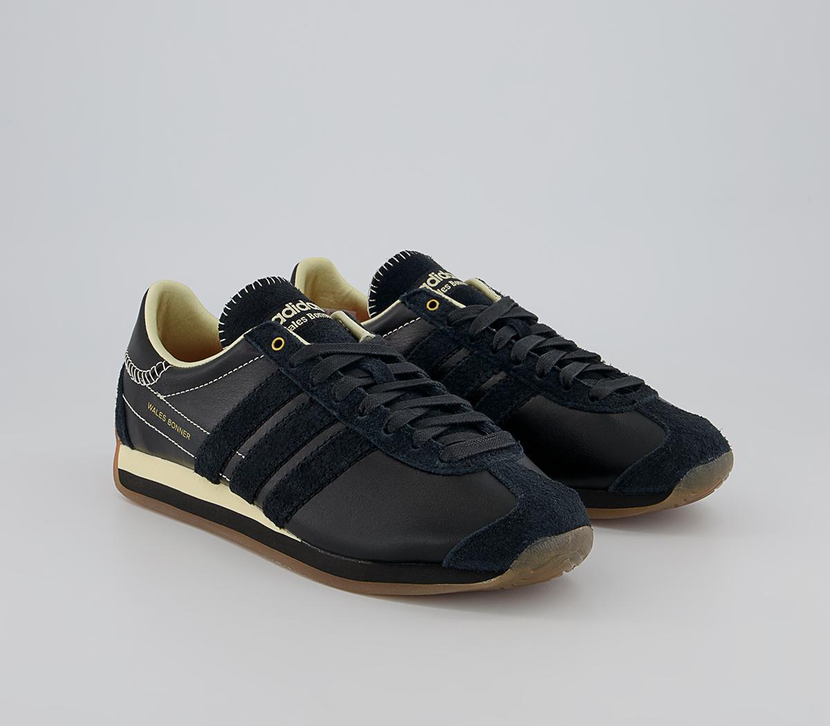 adidas Consortium Wb Country Trainers adidas Consortium Wb Country Trainers Core Black Core Black Easy Yellow