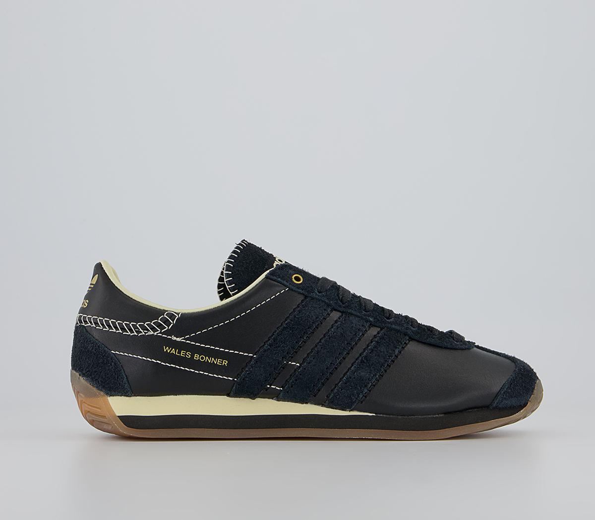 adidas ConsortiumWb Country Trainers adidas ConsortiumWb Country TrainersCore Black Core Black Easy Yellow