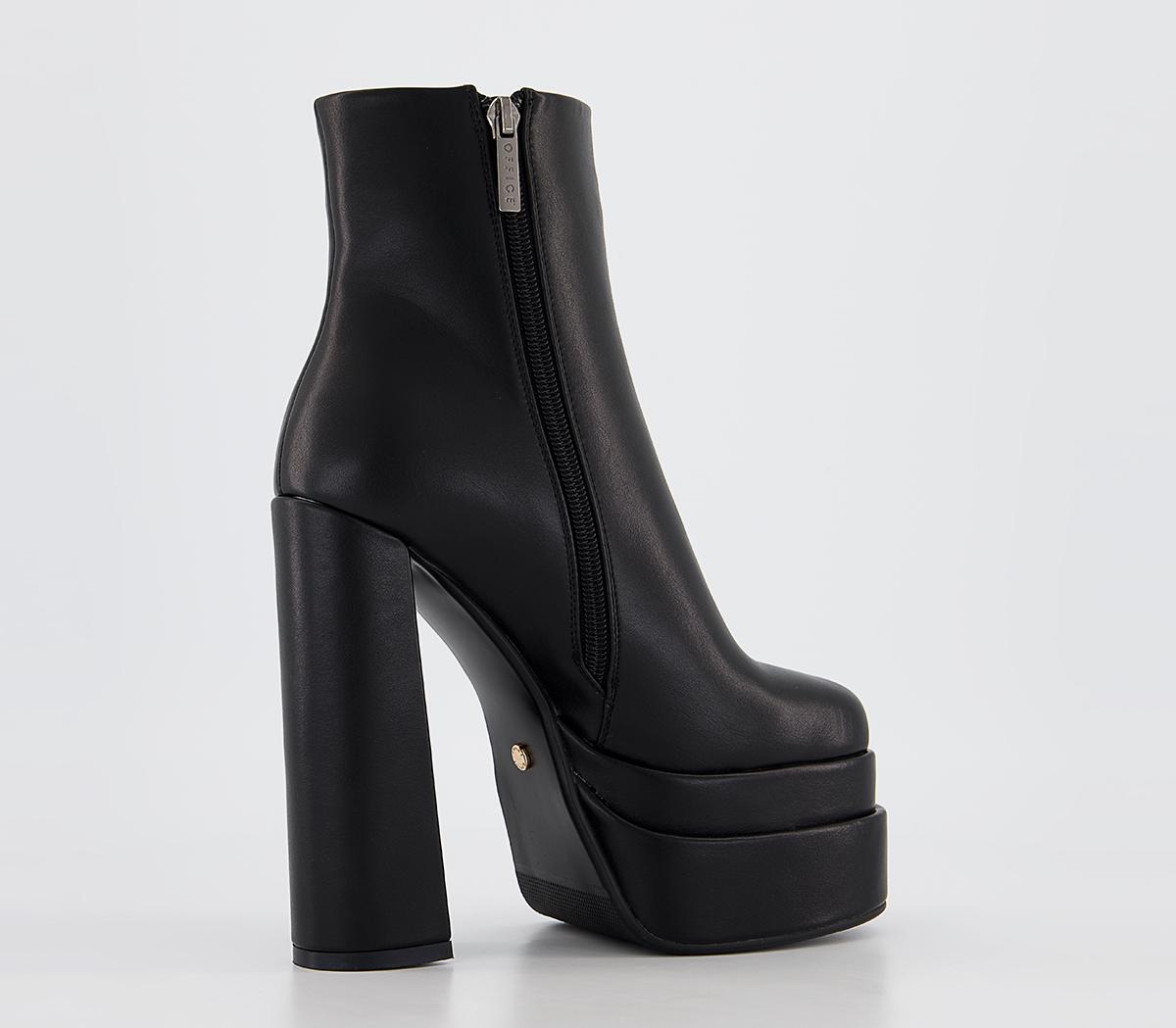 OFFICEAiyana Platform Ankle BootsBlack