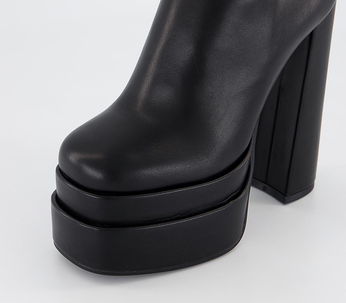 OFFICEAiyana Platform Ankle BootsBlack