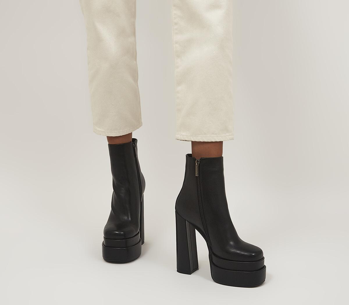 OFFICEAiyana Platform Ankle BootsBlack