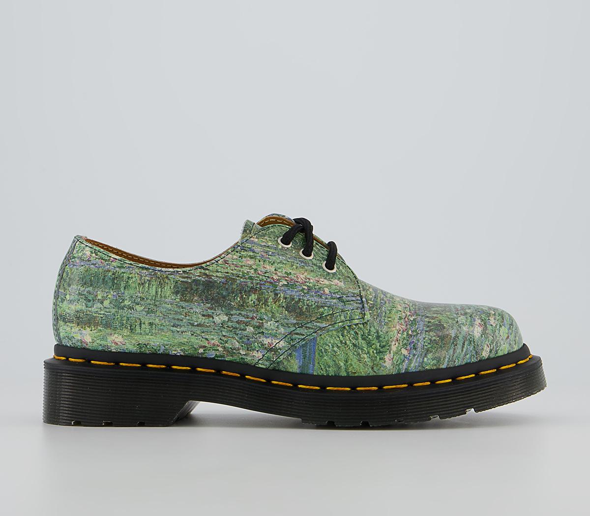 Dr. Martens1461 Tng Lily Pond ShoesGreen Blue