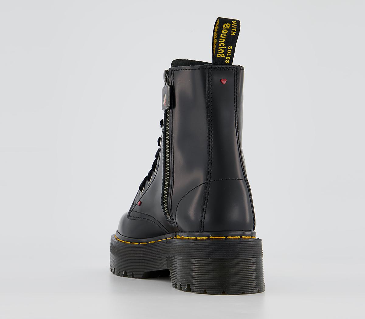Dr. Martens Jadon Betty Boop Boots Black Women's Ankle Boots